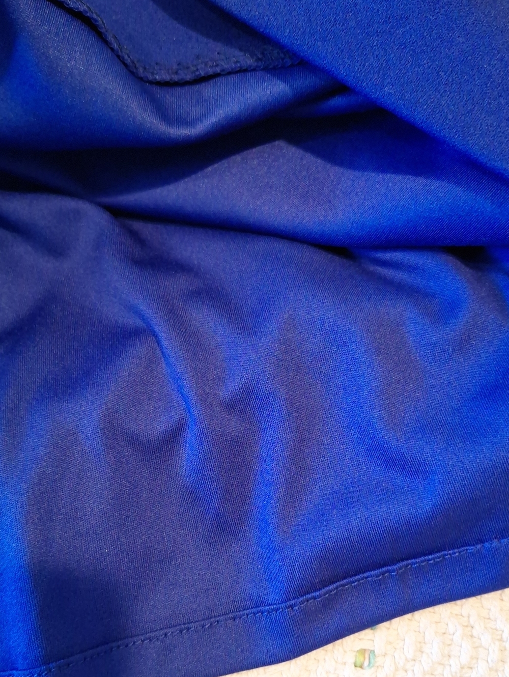 ANTONIO MELANI Cobalt Off-Shoulder Midi Dress with Bell Sleeves Sz 0 - Picture 6 of 9